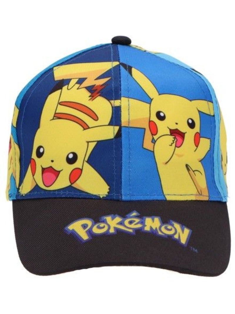 Casquette enfant - réglable, motifs colorés - pikachu pokémon Multicolore - Kiabi