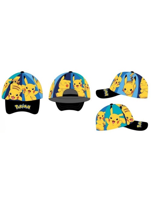 Casquette enfant - réglable, motifs colorés - pikachu pokémon - Kiabi Casquette enfant - réglable, motifs colorés - pikachu pokémon - Kiabi