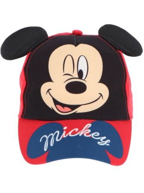 Casquette enfant - réglable, oreilles 3d - mickey mouse disney - Kiabi Casquette enfant - réglable, oreilles 3d - mickey mouse disney - Kiabi
