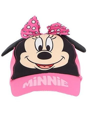 Casquette enfant - réglable, oreilles 3d - minnie mouse disney