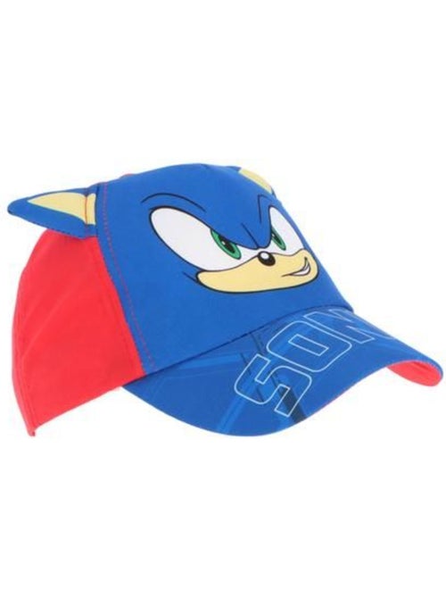 Casquette enfant - réglable, oreilles 3d - sonic the hedgehog - Kiabi
