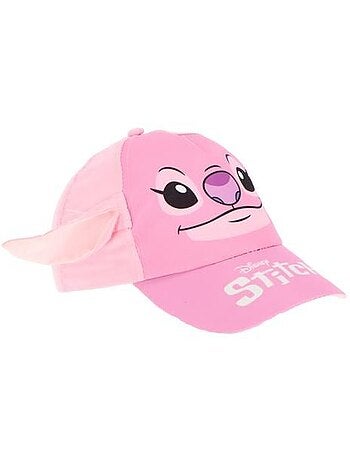 Casquette enfant - réglable, oreilles 3d cousues - angel lilo & stitch disney