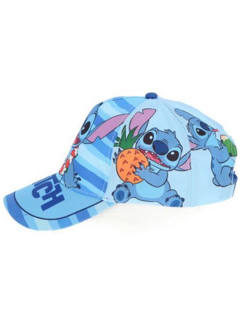Casquette enfant - réglable, tissu léger respirant - lilo et stitch disney Multicolore - Kiabi
