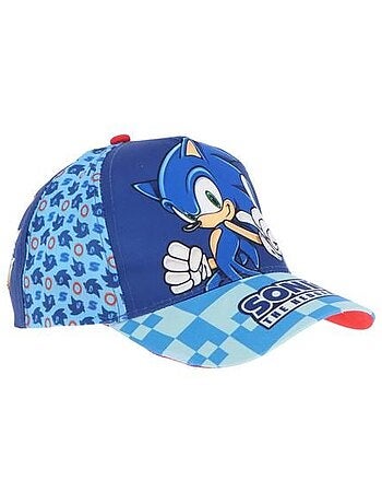 Casquette enfant - réglable, tissu léger respirant - sonic the hedgehog