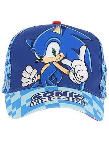 Casquette enfant - réglable, tissu léger respirant - sonic the hedgehog