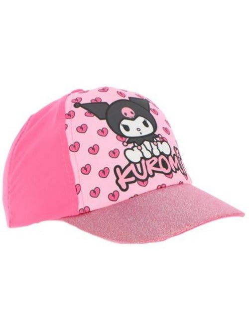 Casquette enfant - réglable, tissu respirant - kuromi hello kitty - Kiabi