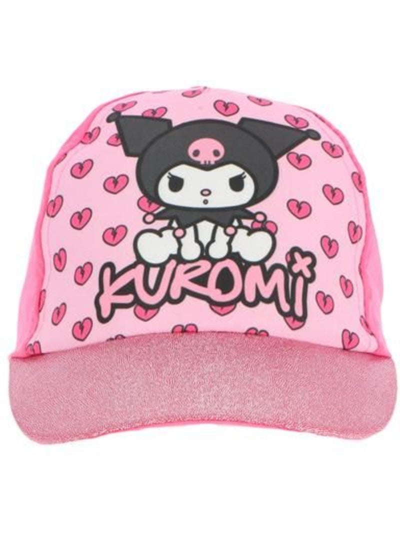 Casquette enfant - réglable, tissu respirant - kuromi hello kitty Rose - Kiabi