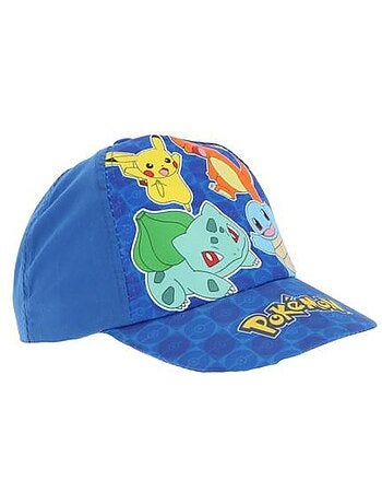 Casquette enfant - réglable, visière courbée - pokémon