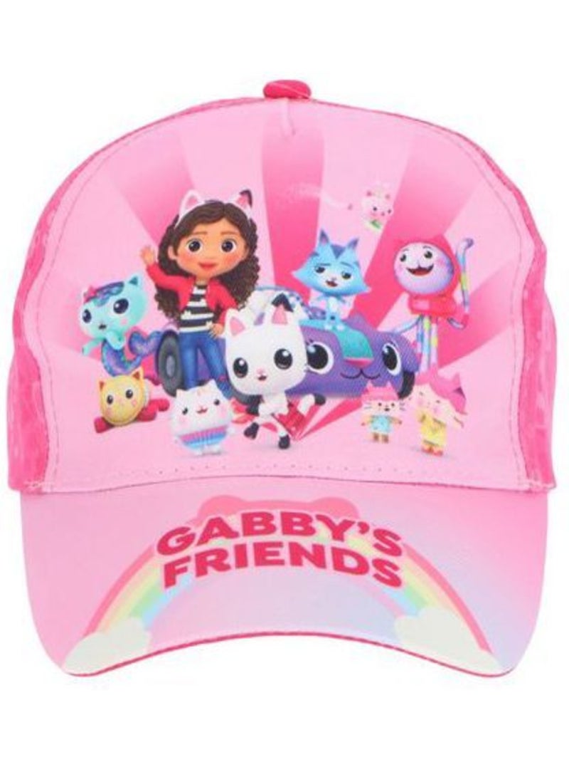 Casquette enfant - réglable, visière rigide - gabby's dollhouse Rose - Kiabi