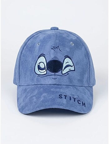 Casquette enfant à pois visière réglable Stitch Disney