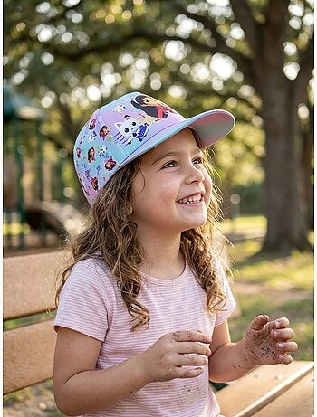 Casquette enfant en polyester gabby's dollhouse dreamworks