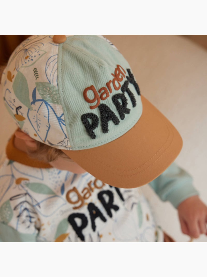 Casquette enfant Garden Party Vert - Kiabi