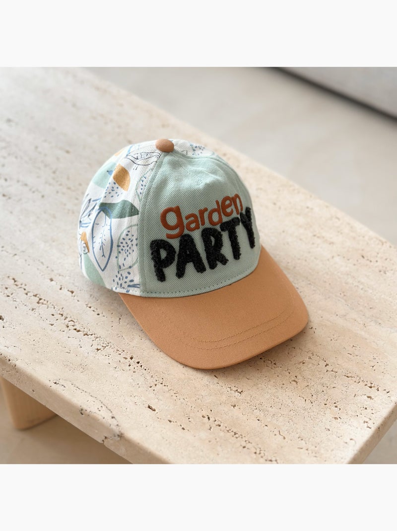 Casquette enfant Garden Party Vert - Kiabi
