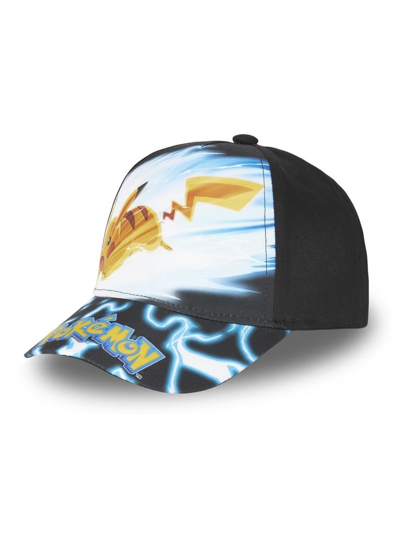 Casquette enfant Pokemon Pokemon Noir Jaune - Kiabi