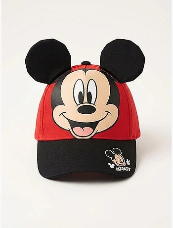 Casquette enfant réglable en coton Mickey Disney