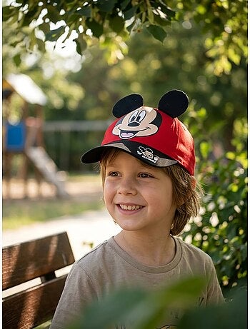 Casquette enfant réglable en coton Mickey Disney
