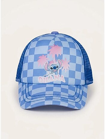 Casquette enfant réglable en polyester stitch disney