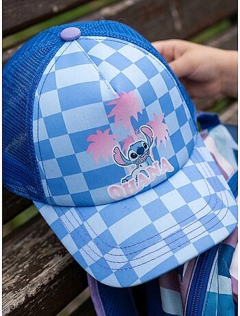 Casquette enfant réglable en polyester stitch disney