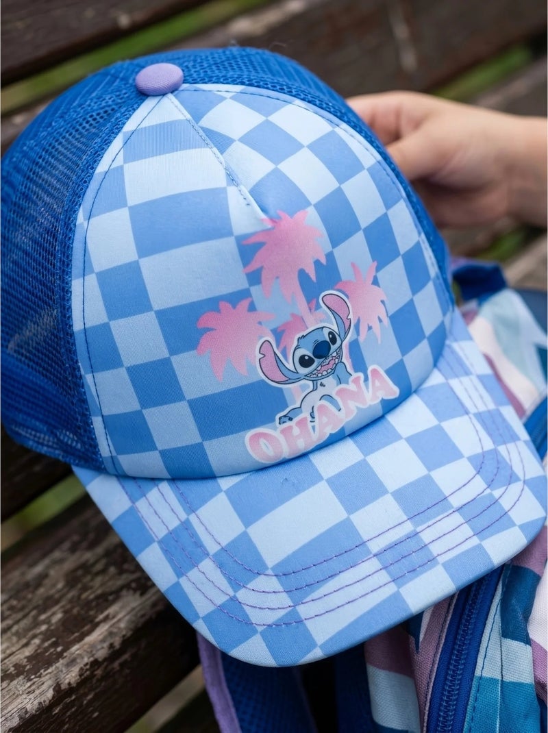 Casquette enfant réglable en polyester stitch disney Bleu - Kiabi