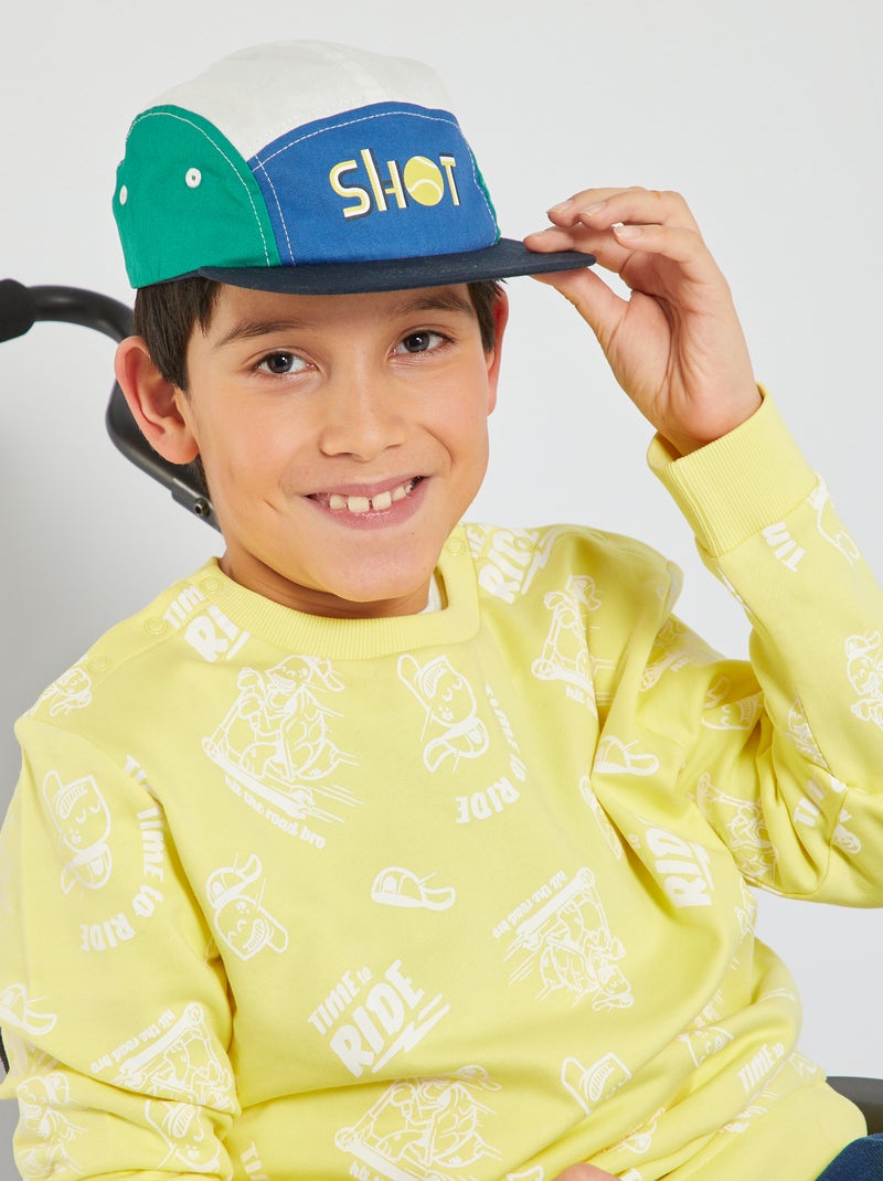 Casquette esprit 'color-block' multicolore - Kiabi