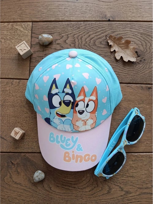 Casquette et lunettes de soleil enfant en coton Bluey BBC Studios - Kiabi