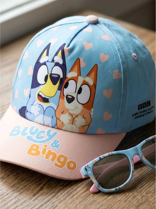 Casquette et lunettes de soleil enfant en coton Bluey BBC Studios - Kiabi
