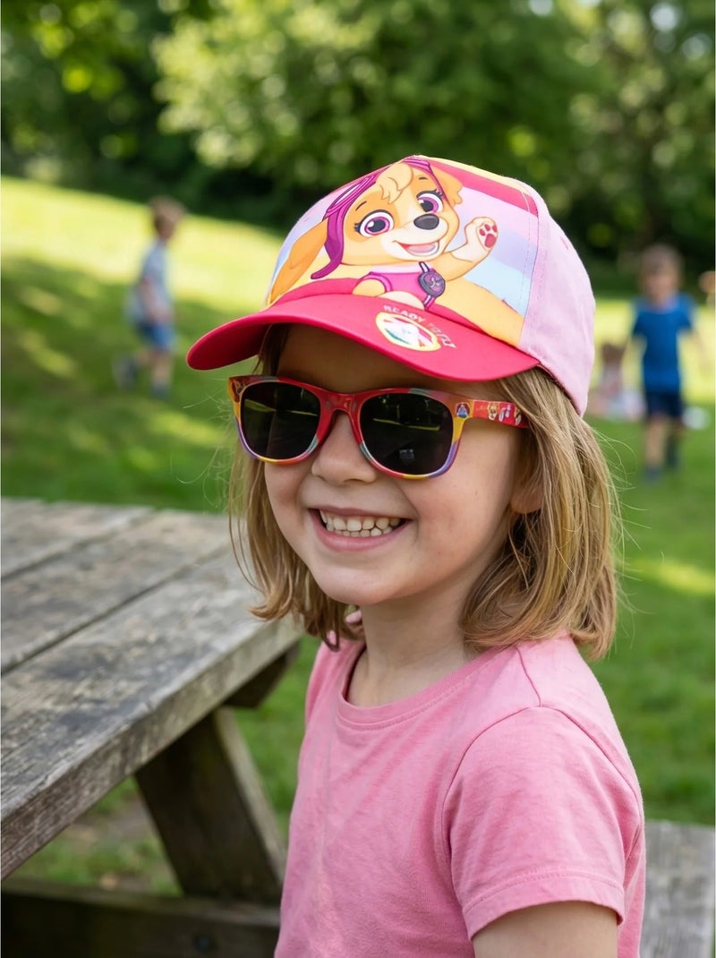 Casquette et lunettes de soleil Skye Pat' Patrouille Nickelodeon Rose - Kiabi
