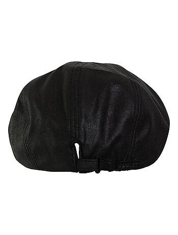 Casquette façon vieux cuir