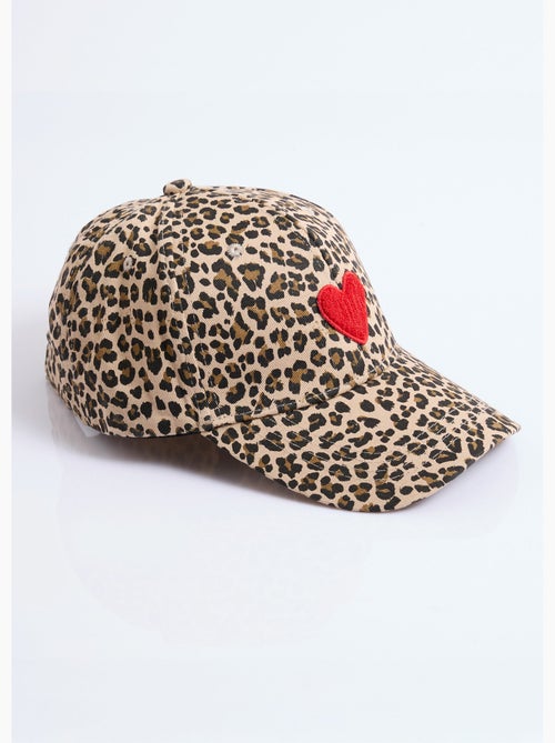 Casquette fantaisie avec broderie coeur - AFIBEL - Kiabi