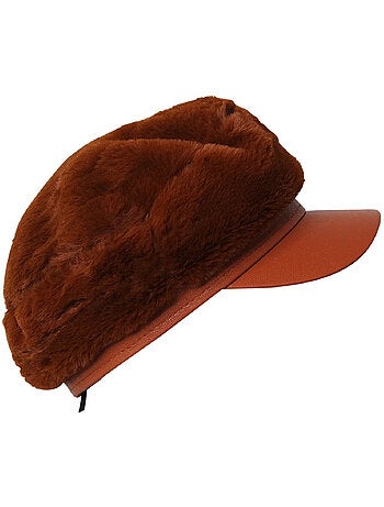 Casquette fausse fourrure HARUNA
