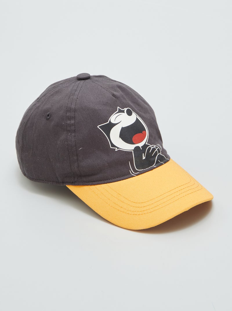 Casquette 'Félix le chat' Noir - Kiabi