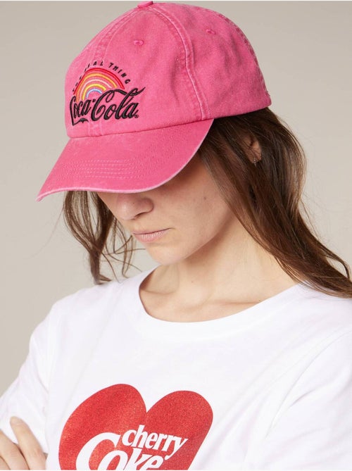 Casquette femme en 100% coton DEELUXE X COCA-COLA

 'Deeluxe' - Kiabi