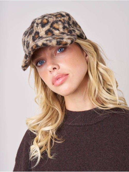 Casquette femme imprimé léopard 'Deeluxe' - Kiabi Casquette femme imprimé léopard 'Deeluxe' - Kiabi