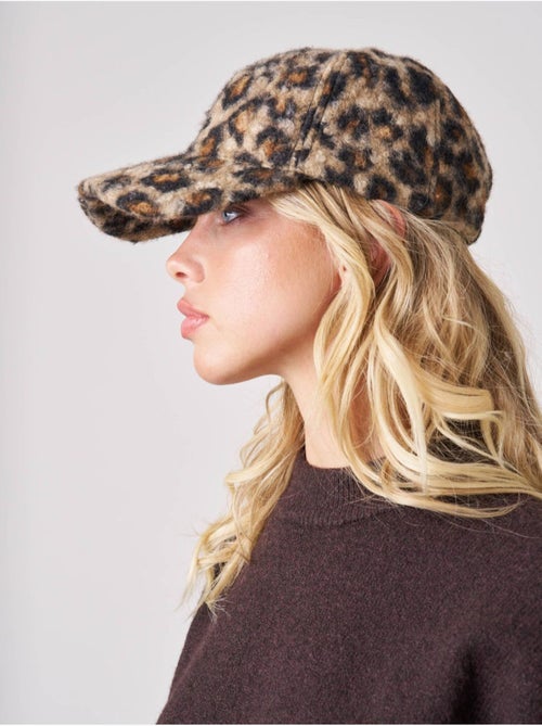 Casquette femme imprimé léopard 'Deeluxe' - Kiabi Casquette femme imprimé léopard 'Deeluxe' - Kiabi