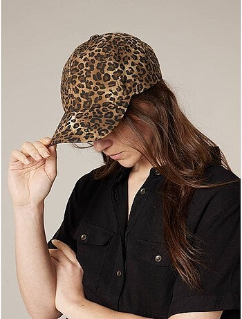 Casquette femme imprimée léopard
'Deeluxe'