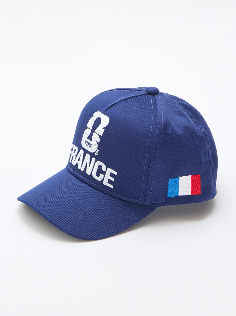 Casquette 'France' sous licence officielle de La Coupe du Monde de la FIFA 26™ Bleu - Kiabi