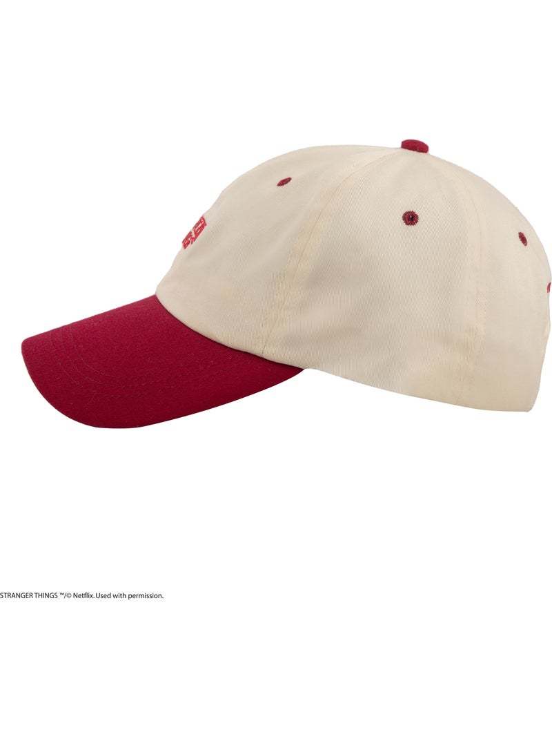 Casquette Friends Don't Lie - Stranger Things Beige - Kiabi