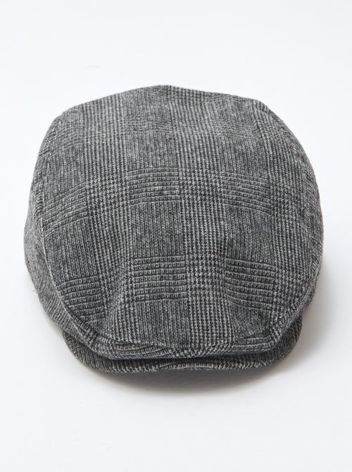 Casquette gavroche à carreaux - Kiabi