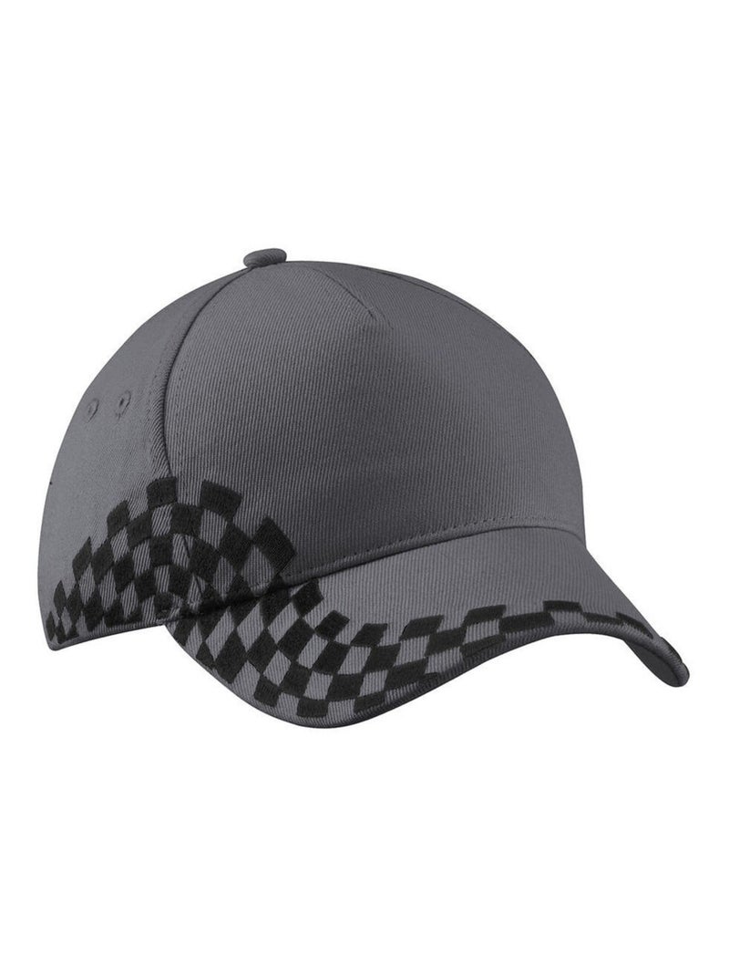 Casquette grand prix - beechfield Gris foncé - Kiabi