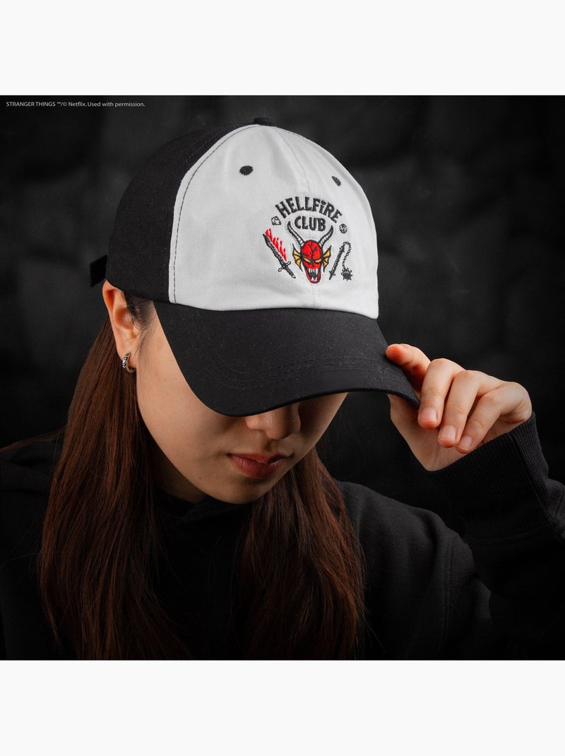 Casquette Hellfire Club - Stranger Things Noir - Kiabi