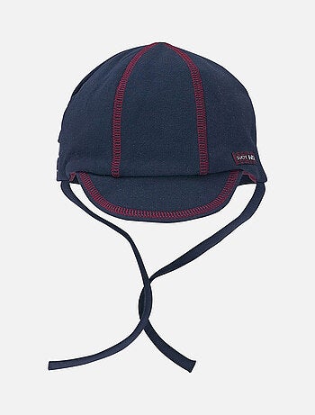 CASQUETTE HIVER BEBE MARINE