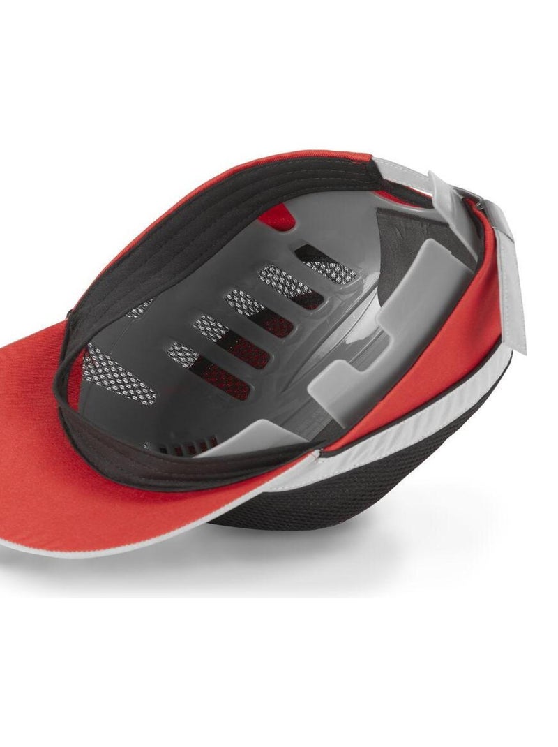 Casquette Homme avec coque de protection certifiée EN 812 Facom Rouge - Kiabi