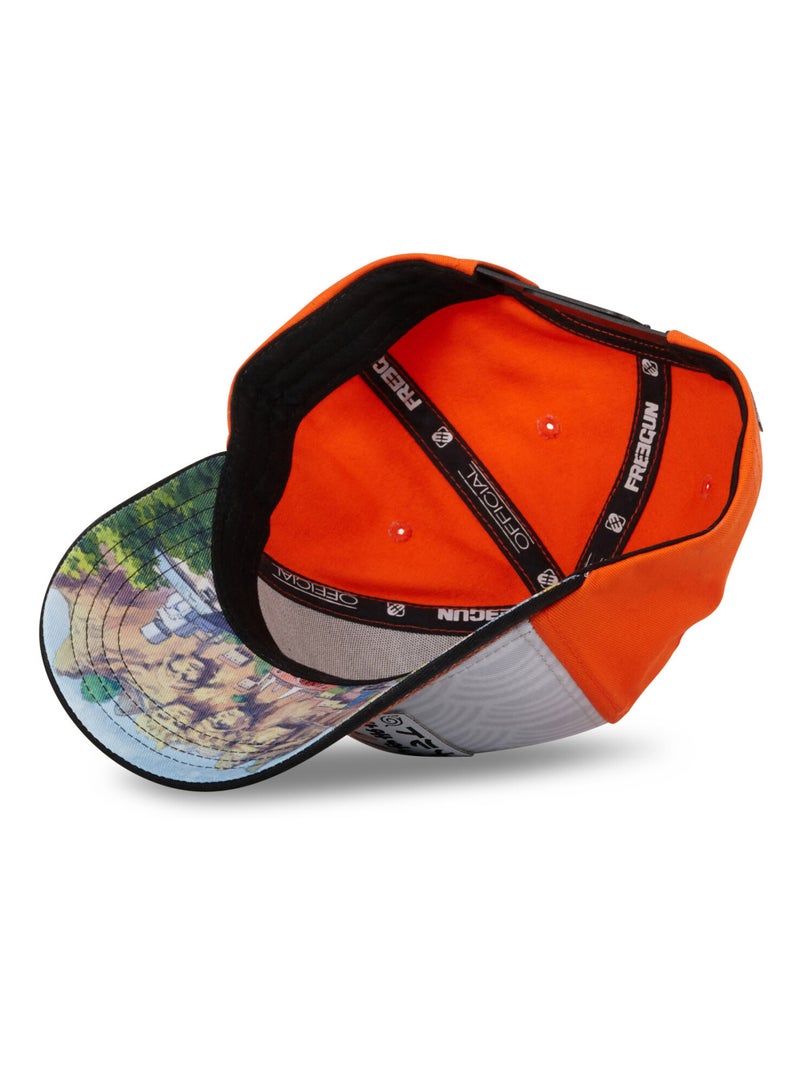 Casquette homme Naruto Classic Finger Freegun Gris Noir - Kiabi