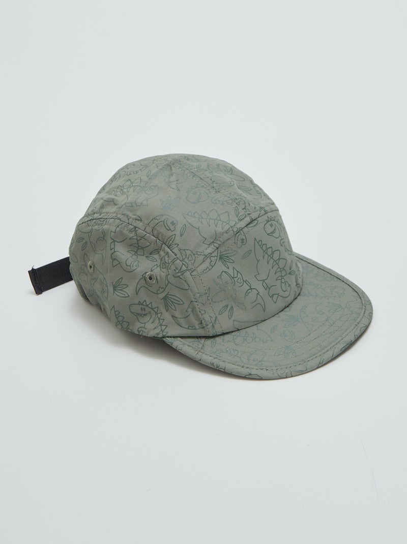 Casquette imprimé dinosaure Kaki - Kiabi