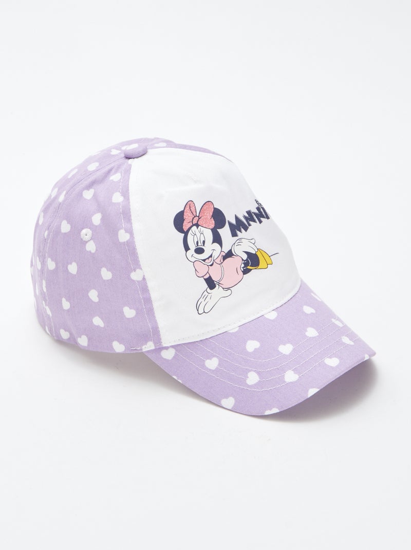 Casquette imprimé 'Minnie' Violet - Kiabi