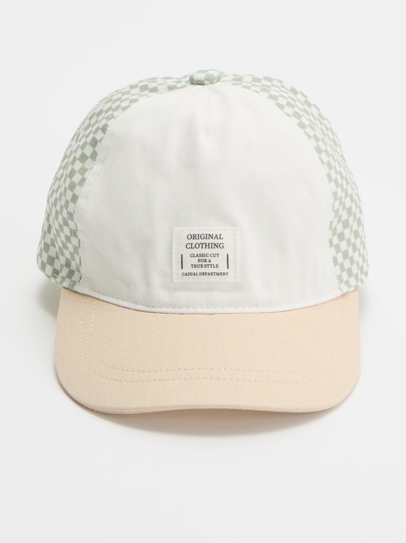Casquette imprimé style baseball Vert - Kiabi