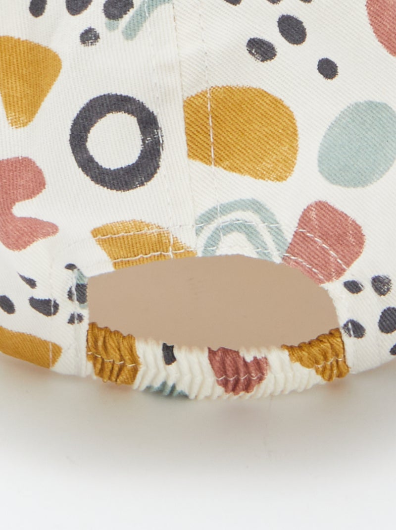 Casquette imprimée BEIGE - Kiabi