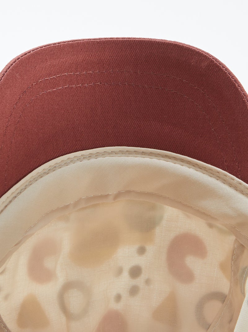 Casquette imprimée BEIGE - Kiabi
