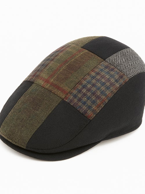 Casquette Irlandaise Patchwork en tweed - Kiabi