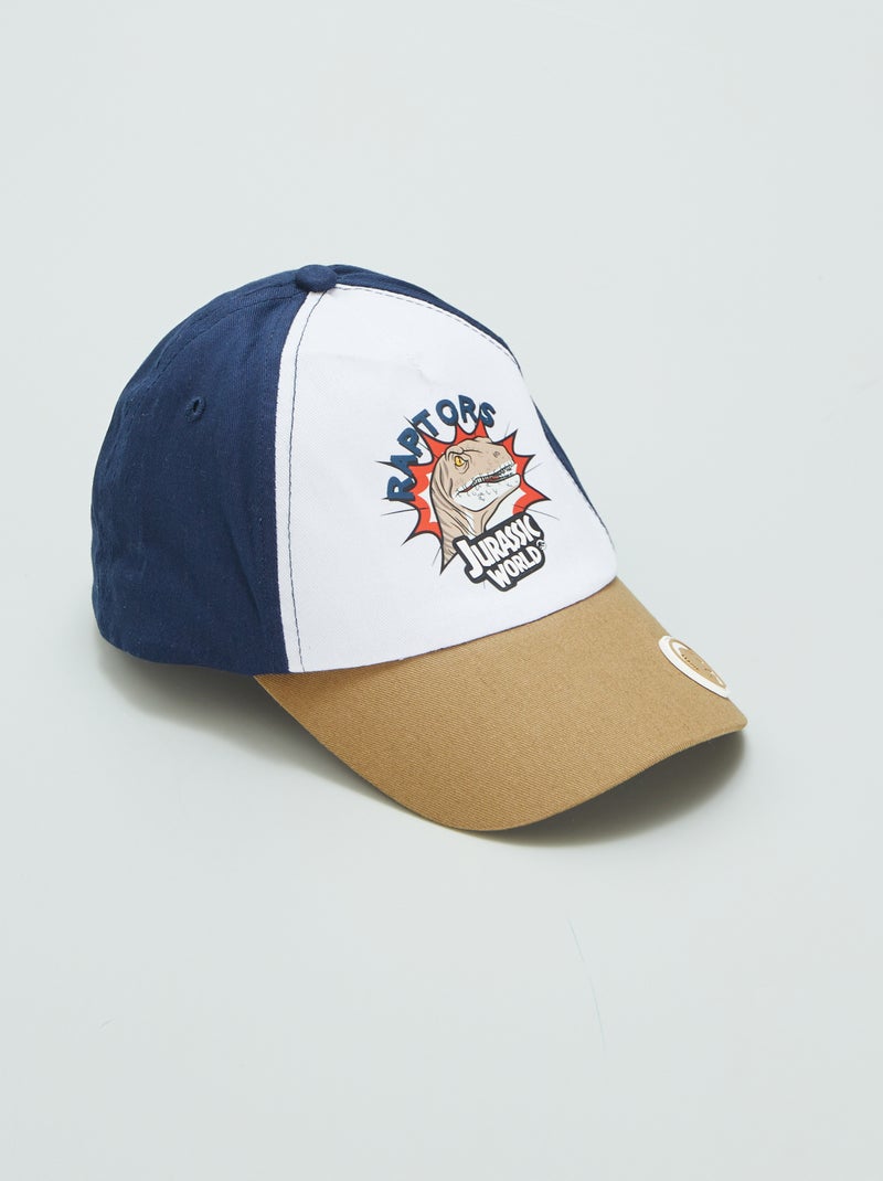 Casquette 'Jurassic Park' Marine/beige - Kiabi